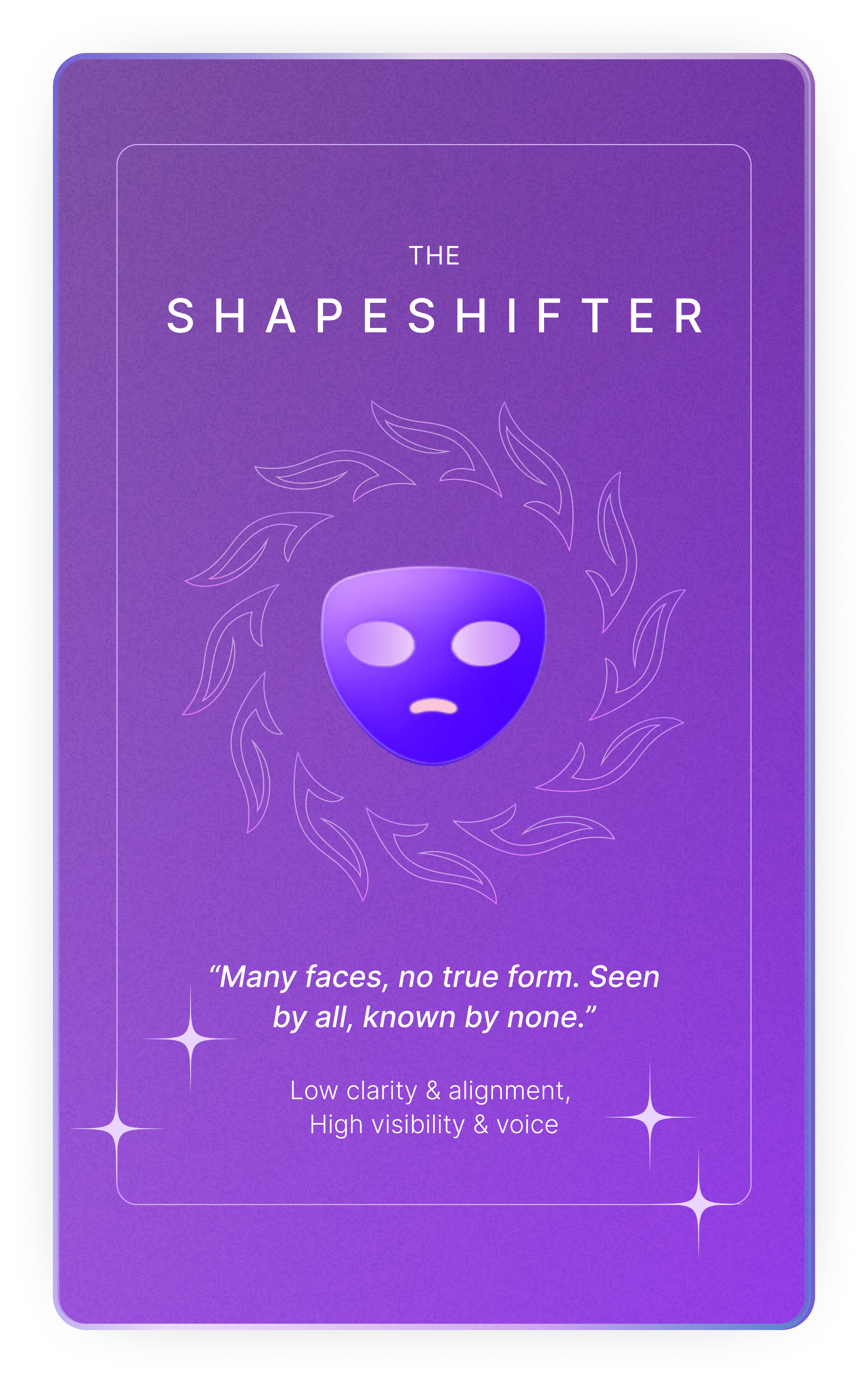 The Shapeshifter Card